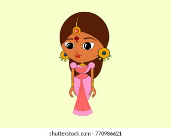 traditional girl character 
