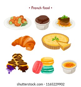 traditional gourmet French food