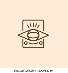 traditional hawaii icon logo vector