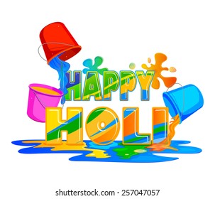 Traditional Holi background of India in vector