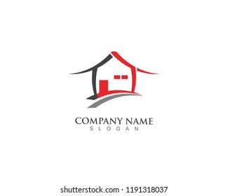 traditional home vector buillding