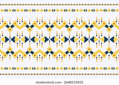 Traditional ikat pattern design textile art visual content decorative style close-up view cultural heritage