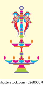 Traditional Indian Lamp