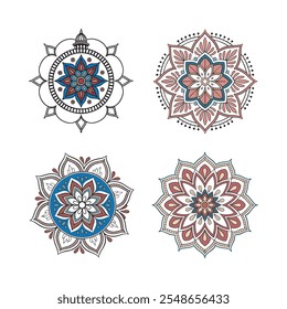 diseño tradicional de mandala indio con patrones intrincados y arte cultural. Perfecto para proyectos digitales e impresos, incluyendo invitaciones, textiles, Fondos de pantalla