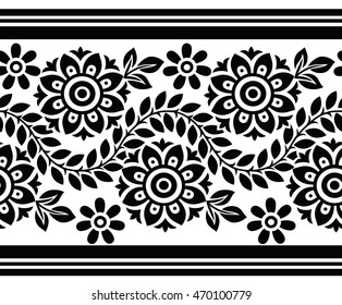 Traditional Indian motif