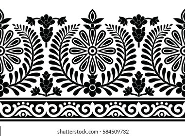 Traditional Indian motif