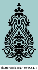 Traditional Indian motif