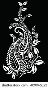 Traditional Indian Paisley Motif