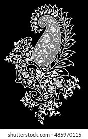 Traditional Indian Paisley motif