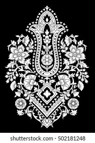 Traditional Indian Paisley Motif