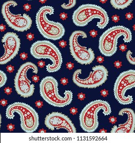 Traditional Indian Paisley pattern
