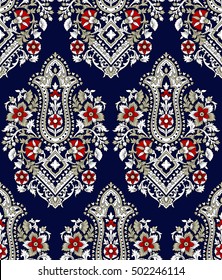 Traditional Indian Paisley pattern