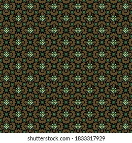 Traditional Indian seamless vector background for invitation cards and textile print.