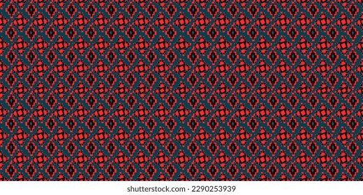 traditional inspired vector illustration patterns