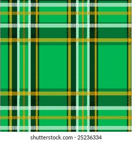 A Traditional Irish Plaid Pattern