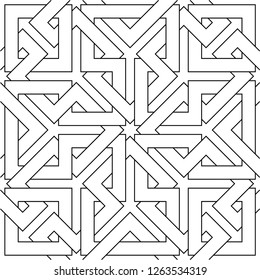 Traditional Islamic Background. Mosque decoration element.