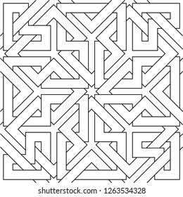 Traditional Islamic Background. Mosque decoration element.