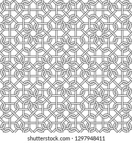 Traditional Islamic Background. Mosque decoration element.