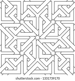 Traditional Islamic Background. Mosque decoration element.
