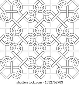 Traditional Islamic Background. Mosque decoration element.