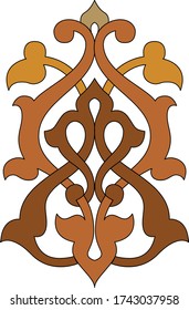 Diseño islámico tradicional, elegante estilo árabe
