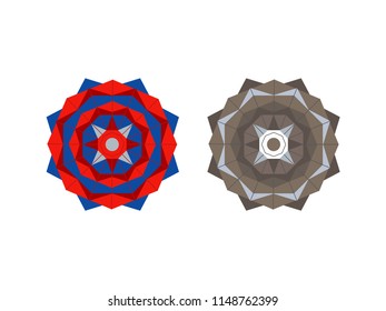 Traditional Islamic Design. Elegant Background with Text input area in a center.