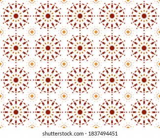 Traditional Islamic Design. Mosque decoration element, Morocco Seamless Border, Islamic traditional ornament