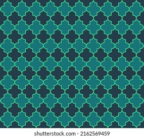 Tradicional fondo de farolilla islámica. Patrón marrón. 1001 Noche árabe. Diseño de la ventana de la mezquita. Ramadan Kareem Noble Motif. Mosaico árabe Mubarak. Elegante Patrón Marroquí Sin Mar.