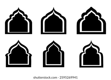 Traditional Islamic Window Patterns | Intricate Geometric Mehrabian Designs