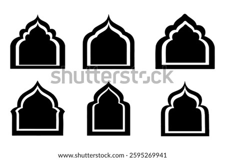 Traditional Islamic Window Patterns | Intricate Geometric Mehrabian Designs