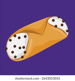 Traditional Italian Cannoli Dessert with Crispy Shell and Sweet Ricotta Filling
This elegant and inviting dessert is perfect for bakery visuals, dessert-themed projects, or gourmet food content.

