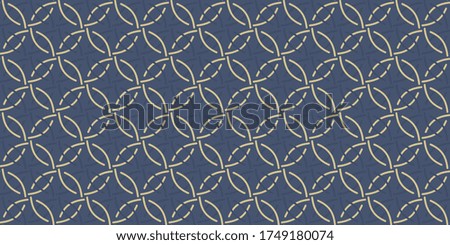 Traditional japan pattern oriental all over design. Simple geometric wavy motif seamless vector ornament. Circular shapes print block for apparel textile, dress fabric, wrapping cloth, fashion garment Stock photo © 