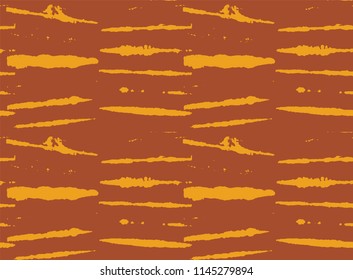 Traditional Japan Tie Dye Ornament Organic Kimono Vector Seamless Pattern. Wabi Sabi Ikat Geo Texture, Asian Kimono Fashion Watercolor Batik Design. Trendy Shibori Geometric Seamless Summer Pattern