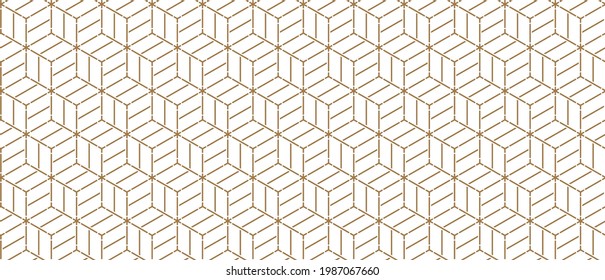 Traditional Japanese  background. Seamless pattern.Vector. 