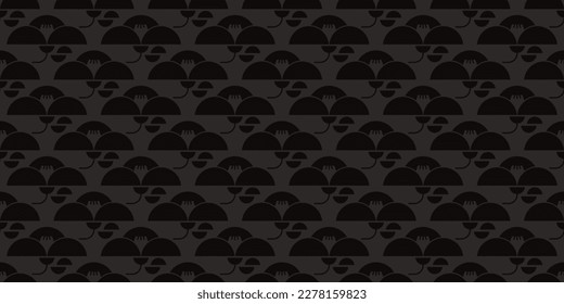 Antecedentes tradicionales japoneses. Patrón sin problemas.Vector. 