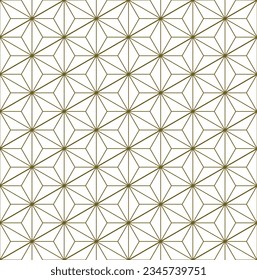 The traditional Japanese decoration “kumiko". Japanese pattern background vector.Fine thickness lines