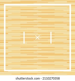 Traditional Japanese dojo for Kendo, modern fencing martial arts. Vector illustration.