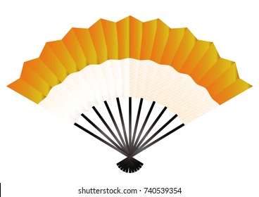 Traditional Japanese fan "sensu", Japanese style