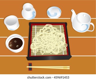 traditional japanese food vector