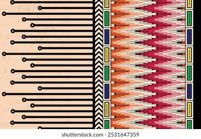 Traditional Japanese Geometric Patterns, Perfect for Festive and Lunar New Year Decorations.