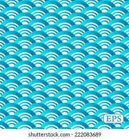 Traditional japanese pattern background