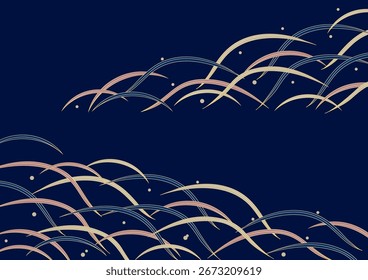 Material de fondo de patrón japonés tradicional.