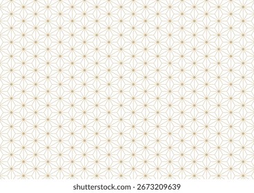 Traditional Japanese pattern background material.