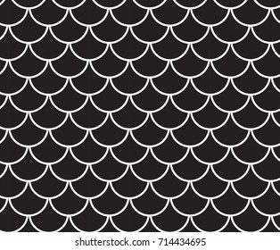 Traditional Japanese Pattern Black White Style Stock Vector (Royalty ...