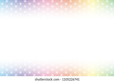 Traditional Japanese pattern, copy space, title space, message space