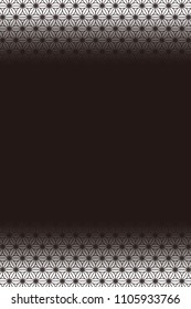 Traditional Japanese pattern, copy space, title space, message space,