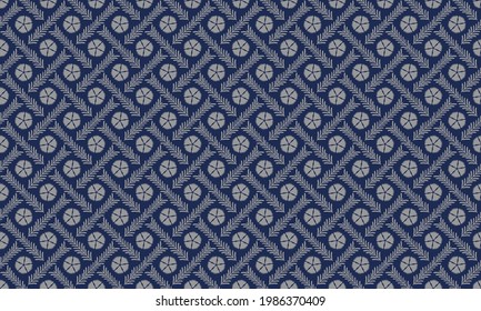 Silver Navy Floral High Res Stock Images Shutterstock