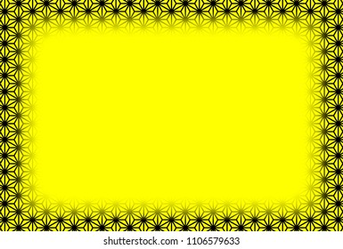 Traditional Japanese pattern, picture frame, copy space, title space, message space,