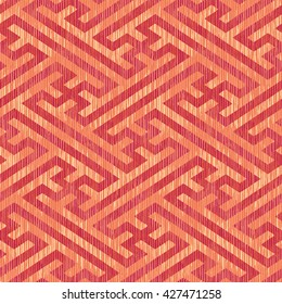 Traditional Japanese pattern seamless vector background tile