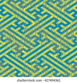 Traditional Japanese pattern seamless vector background tile